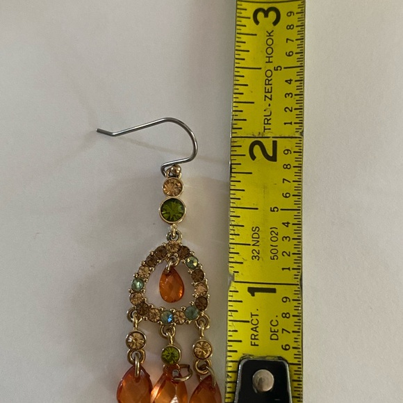 Liz Claiborne multistone drop earrings - Picture 4 of 9
